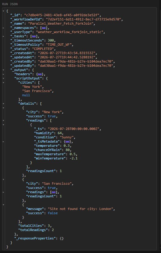 ide fork join output