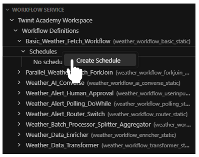 wf sched node